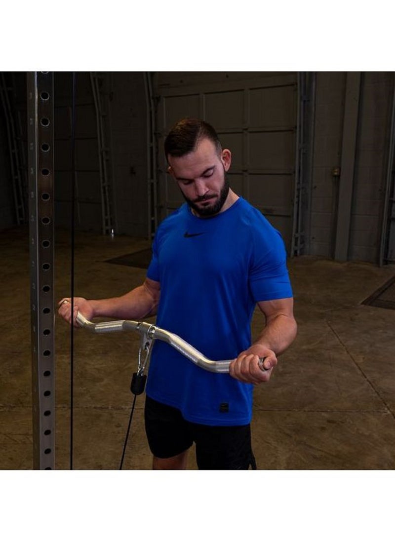 Body Solid Aluminium Revolving Curl Bar  - Image 3