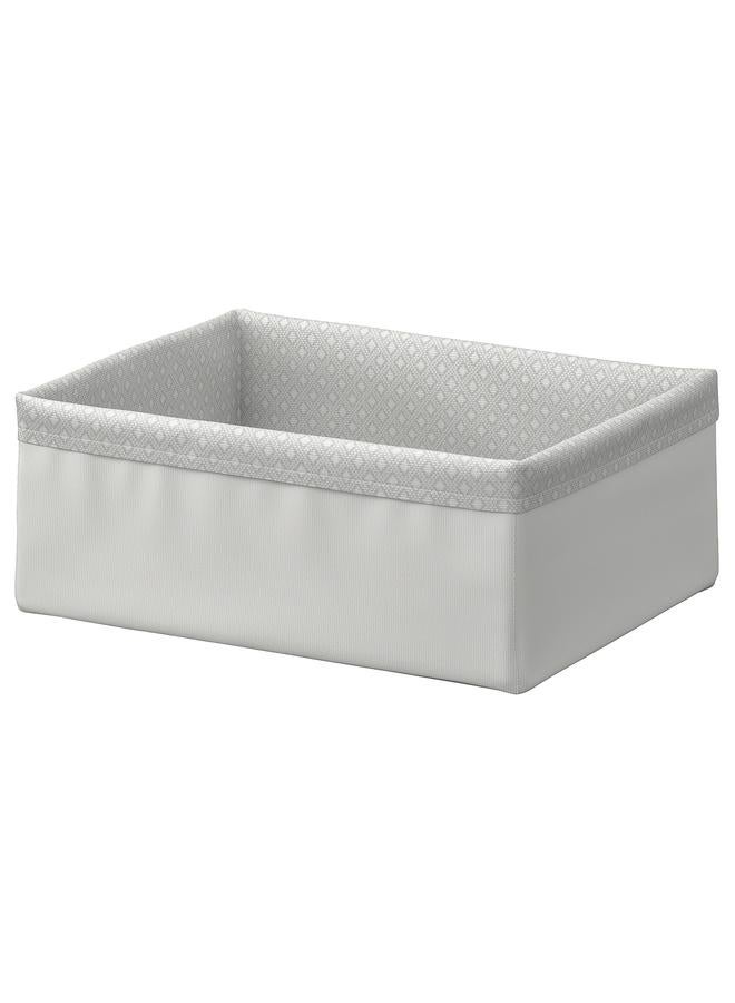 زبون منظم، رمادي/أبيض، 20X26X10 سم - Image 1