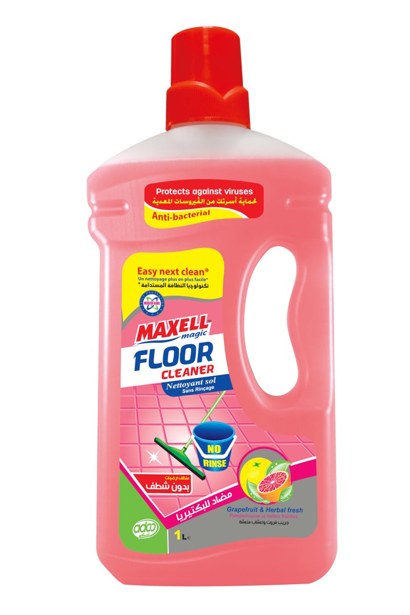 Maxell Magic Floor Cleaner with Grapefruit and Herbs Scent - 1 Liter - Image 1