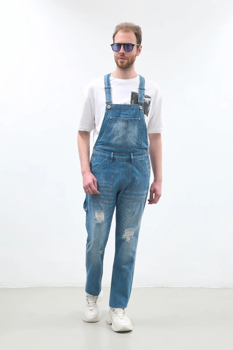ماركابيا مان Men's Jean Overalls