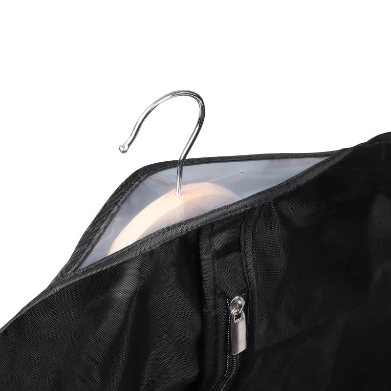 5 Pcs Heavy Duty Waterproof Garment Bag, 110x60cm Long Garment Bags, Breathable Dust Suit Dress Cover with Transparent Window for Hanging Clothes Storage and Travel, Dust Protection Clothing Bag - Image 5