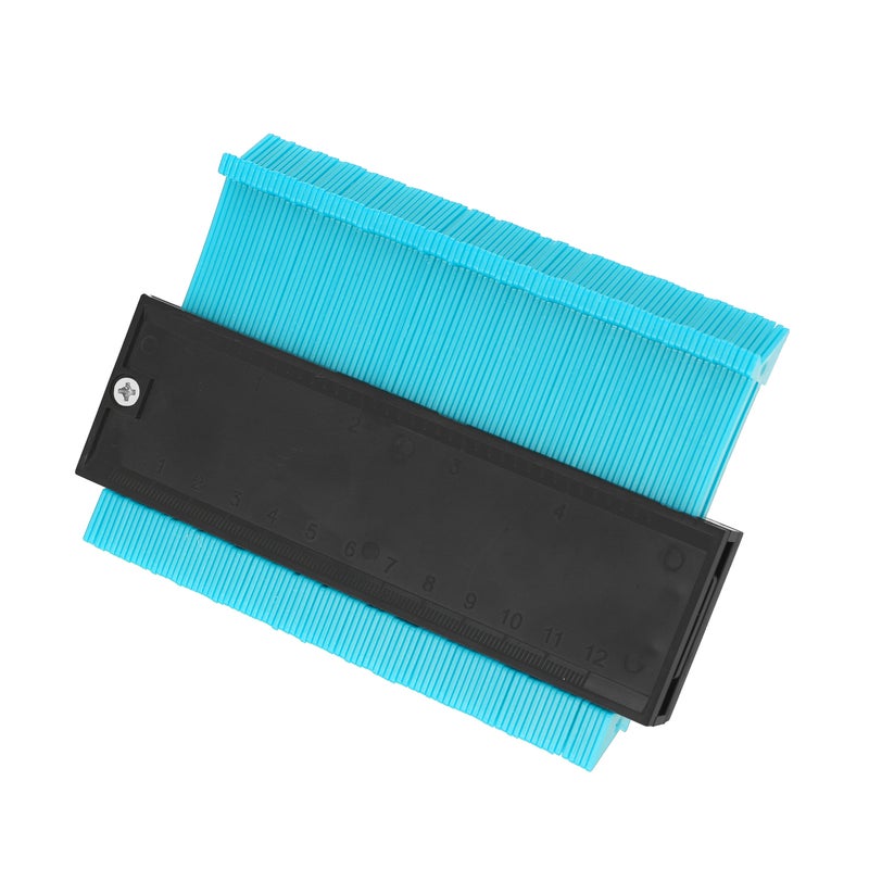 5 Inch Multifunctional Irregular Contour Profile Gauge Tiling Laminate Tiles Edge Shaping Wood Measure Ruler Woodworking Tool - Image 3