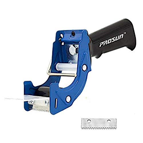 PROSUN Fast Reload 2 Inch Tape Gun Dispenser Packing Packaging Sealing Cutter Blue - Image 1