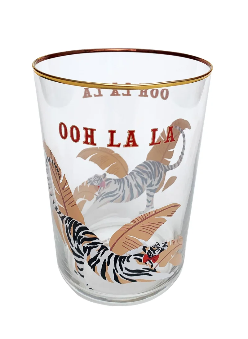 YVONNE ELLEN Tiger Hi Ball Glass 55CL