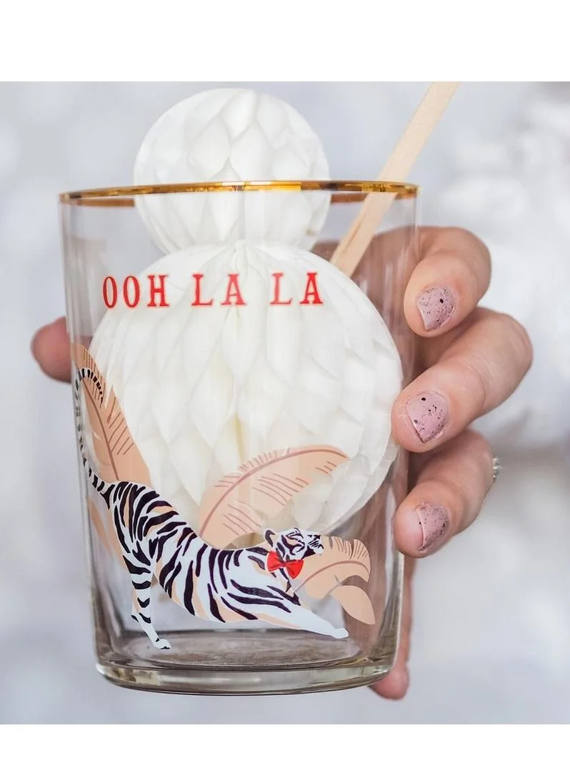 YVONNE ELLEN Tiger Hi Ball Glass 55CL