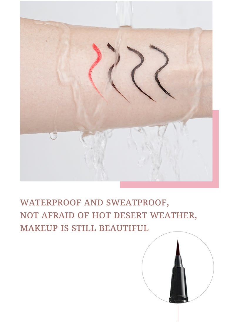 Fancy Fancy Dream Star Liquid Eyeliner，Waterproof Quick-Drying Formula Defines Clearly, Smooth and Even Flow, No Smudging(01 Black)  - Image 5