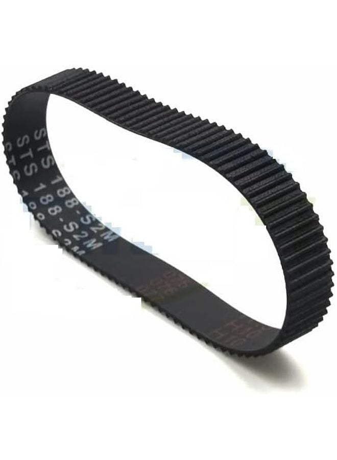 S2M 200 مم 100 سن 6 مم عرض حزام توقيت مطاطي للطابعة ثلاثية الأبعاد حزام متزامن مسنن - Image 1