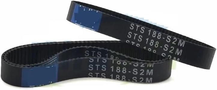 S2M 200 مم 100 سن 6 مم عرض حزام توقيت مطاطي للطابعة ثلاثية الأبعاد حزام متزامن مسنن - Image 4