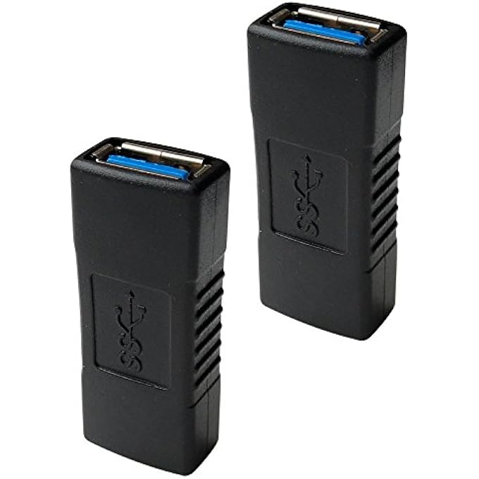 rayihni موصل تمديد USB 3.0 أنثى إلى أنثى (عبوتان) - Image 2