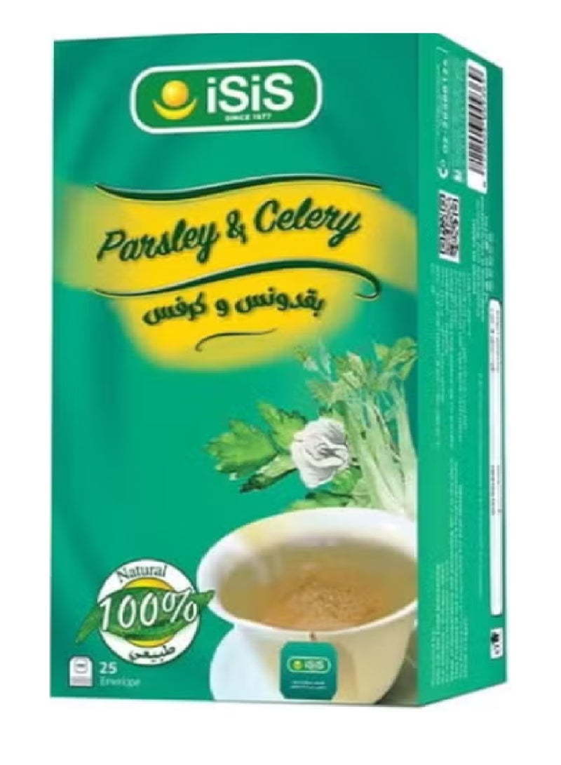 ISIS 3 pieces of Parsley & Celery Drink 3X25 Envelopes - Image 2