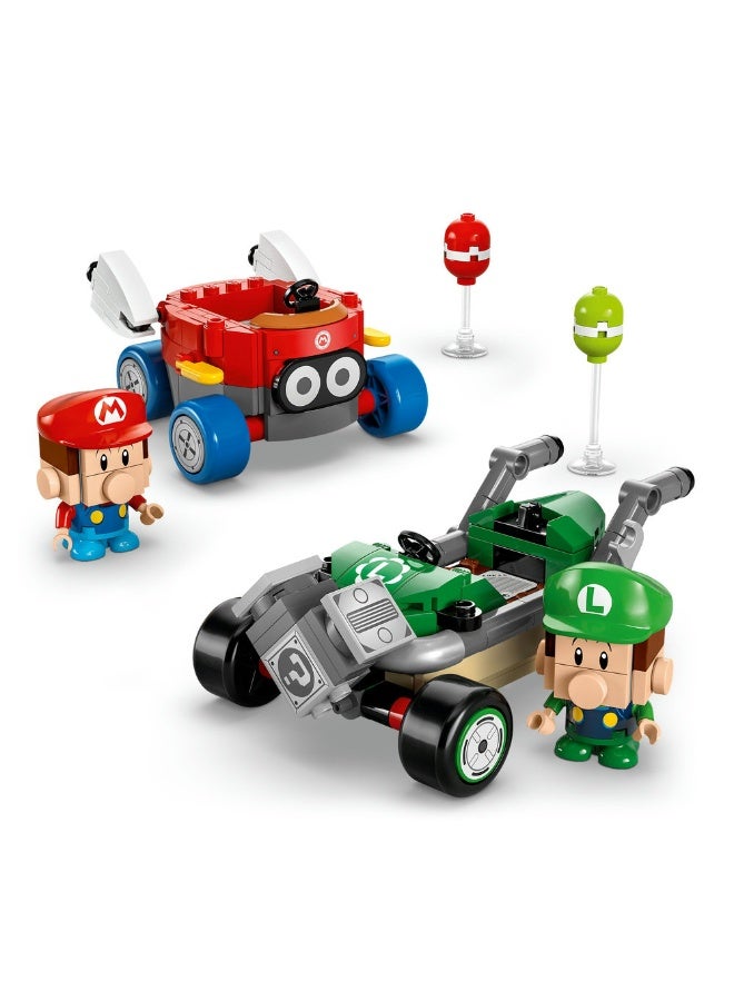 LEGO Super Mario: Mario Kart – Baby Mario vs. Baby Luigi 72034 (Age 8+, 321 Pieces) - Image 4