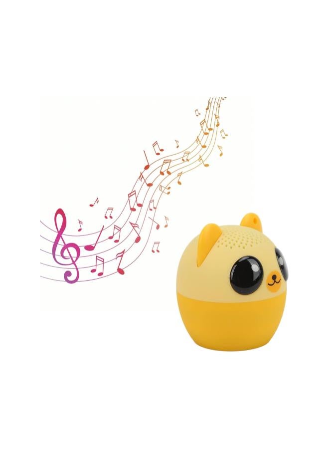 Cute Animals Wireless Speakers, Pet Mini Speaker Compact Ultra Portable Powerful 3W Audio Driver Gift with Selfie Function for Kids(Little Bear) - Image 4