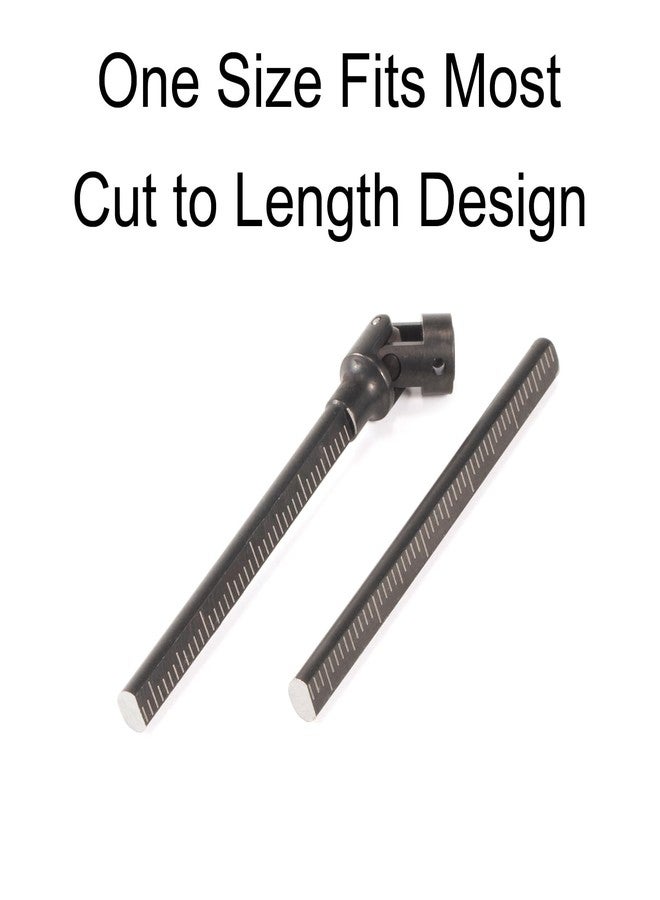 ZMHOBBY 130mm Steel SCX24 Cut-to-Length Driveshaft with D Hole, Fit for Axial 1/24 RC Crawler Custom Builds (2 PCS) - Image 5