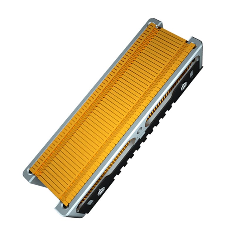 مُبرد SSD من البرونز لتبديد حراري مُحسن تبريد فعّال للأقراص أحادية وثنائية الجوانب - Image 2