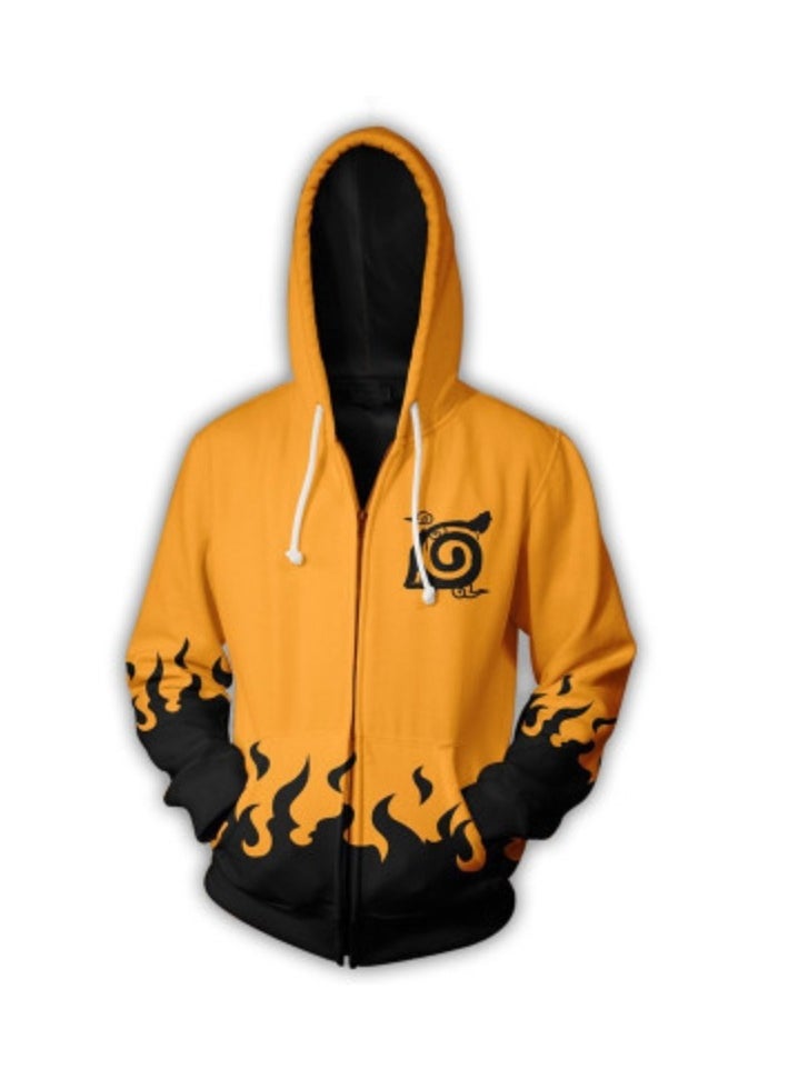 KUYING New NARUTO Zipper Casual Cardigan Jacket  - Image 1