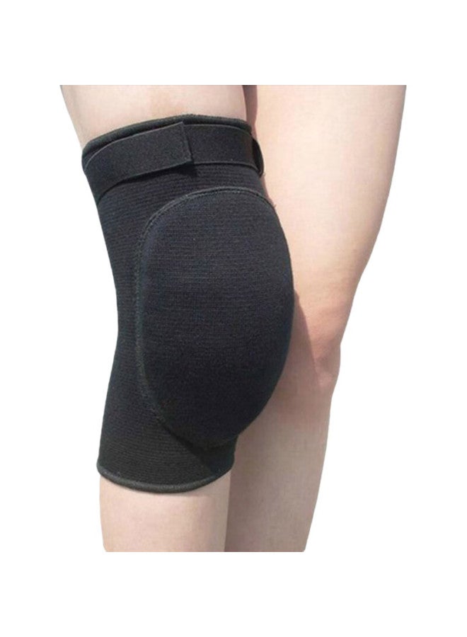 Chidong Dance Anti-Collision Knee Pads, Yoga Fitness Sports Roller Skating Ice Football Kneeling Foam Thick Shock-Absorbing Knee Protectors, 2 Pieces - Image 2