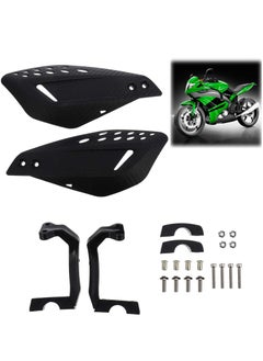 Handlebar Hand Brush Guards Handguards Assy for Motocross Motorcycle Off-road Pit Dirt Bike ATV Black