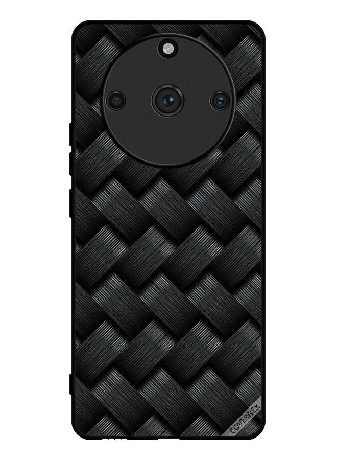 Covernex Protective Case Cover For Realme 11 Pro Plus Dark Stripes Pattern - Image 1
