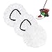 FOOKCIAN 3 Pack Spin Mop Replacement Head Mop Refill Compatible with Oceda Triangle Swivel Mops Microfiber Swivel Mop RefillDeep CleanMachine Washable and Easy to Replace - Image 1