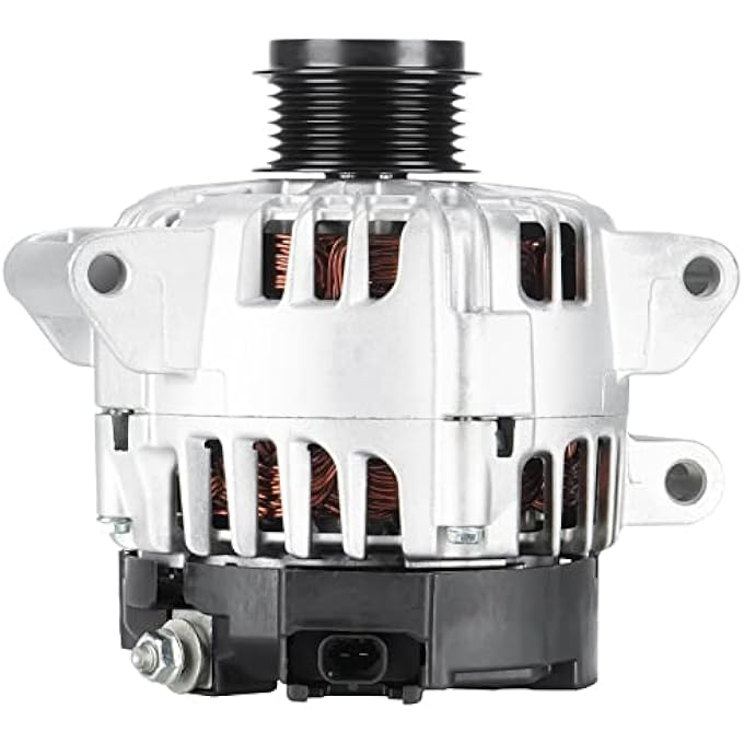 AEagle New Alternator for Buick Regal L4 2.4L 2012 2015-2017, Chevy Equinox 2.4L 2010-2017, GMC Terrain 2.4L 2010-2017, 13500315 TG12C067 - Image 1