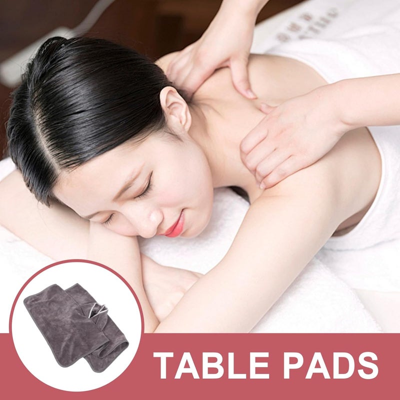 Healeved Massage Table Cover with Face Hole Luxurious Softness Stitching for Beauty Salons and Spas Comfortable Massage Facial Pad - Image 5