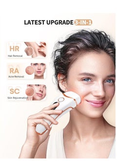 JOOYEE Laser Hair Removal Devices for Women and Men, 3-in-1 At-Home 9 Levels Upgrade 999900 Flashes for Face Armpit Arm Bikini Line Leg Whole Body  - Image 3
