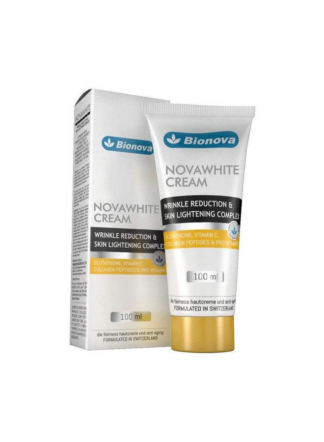 Bionova Novawhite Glutathione And Vitaminc Cream ; For Glowing Skin Wrinkle Reduction Complex For Men And Women ; Suitable For All Skin Types ; 100 Ml - Image 2