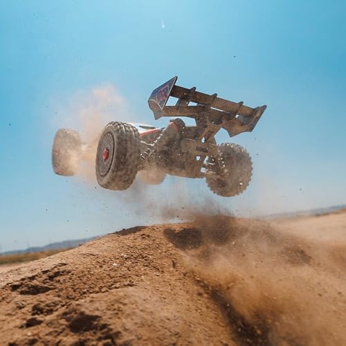 ARRMA سيارة ARRMA RC 18 تايفون 4X4 223S BLX بدون فرش RTR البطارية والشاحن غير متضمنين مع DSC الأحمر والأزرق ARA4306V4T3 - Image 5