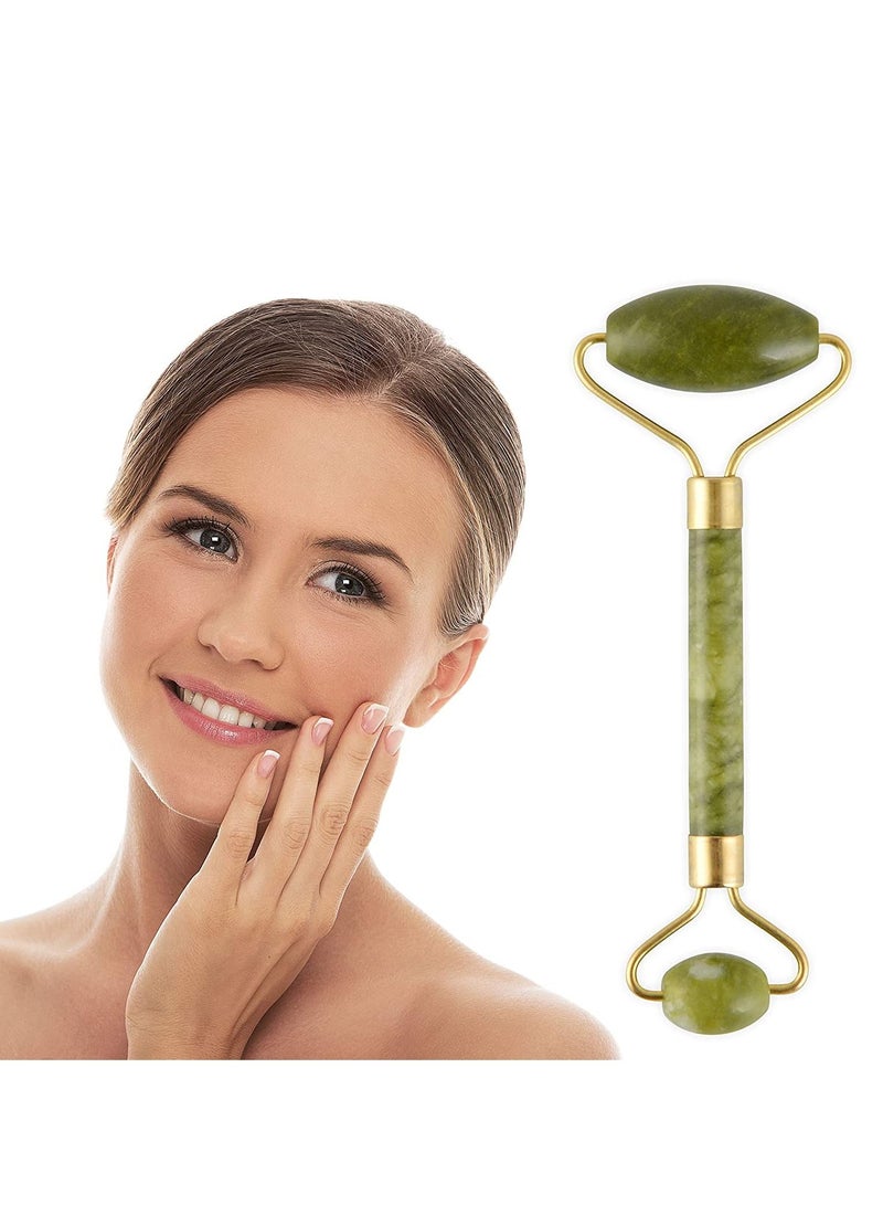 Face Lifting Tool Massager Rose Quartz Roller Slimming Natural Jade Facial Massage - Image 5