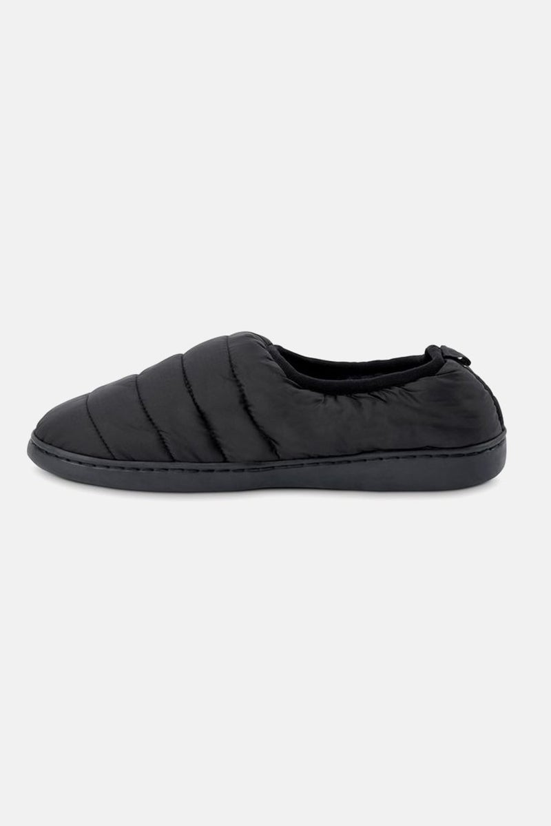 Tchibo Men Quilted Slippers, Black - Image 5