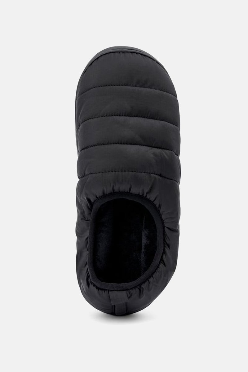 Tchibo Men Quilted Slippers, Black - Image 4