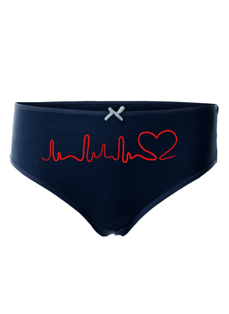 Mesery - Bundle OF Five Brief Smooth Cotton Hipster Panties Multicolour - Image 1