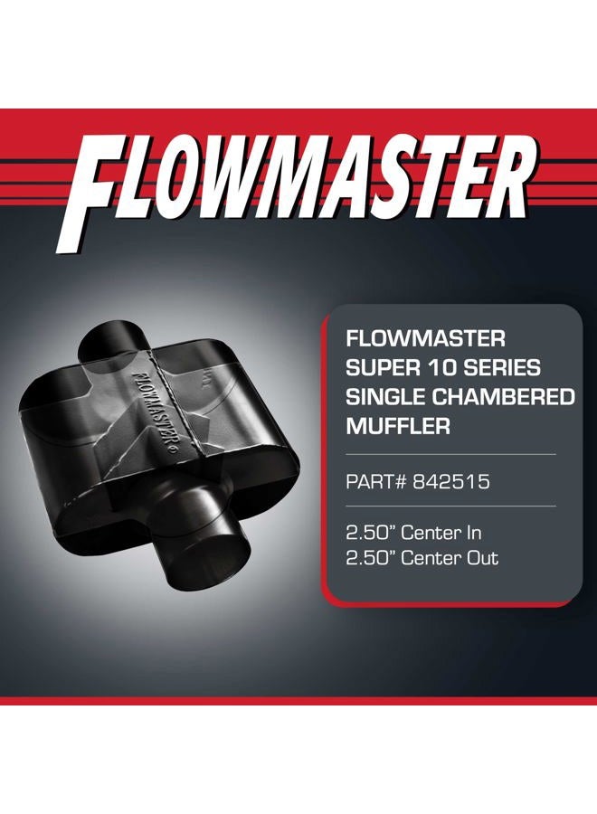 FLOWMASTER 842515 Super 10 Series Chambered Muffler - Image 2