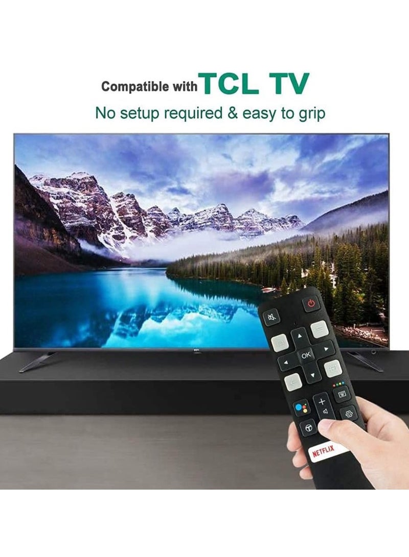 ELTRAZONE Remote Control RC802V FMR1 32F2A 40F2A 49F2A LED LCD Smart HD with Netflix Function Compatible with TCL Small with battery - Image 4