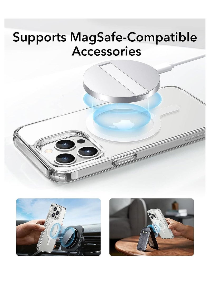 ESR - MagSafe Ring 360 MagSafe Magnet Universal Magnetic Conversion Kit for iPhone 14/13/12/11/X Series Galaxy S23/S22/S21/20 and More 2 Pack MagSafe Accessories White - Image 1