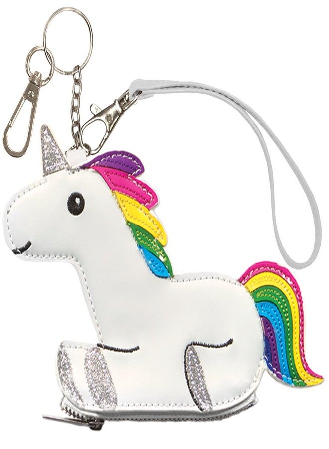iscream Girls' Unicorn Wristlet Clutch Coin and Key Purse in Faux Patent Leather - Image 1