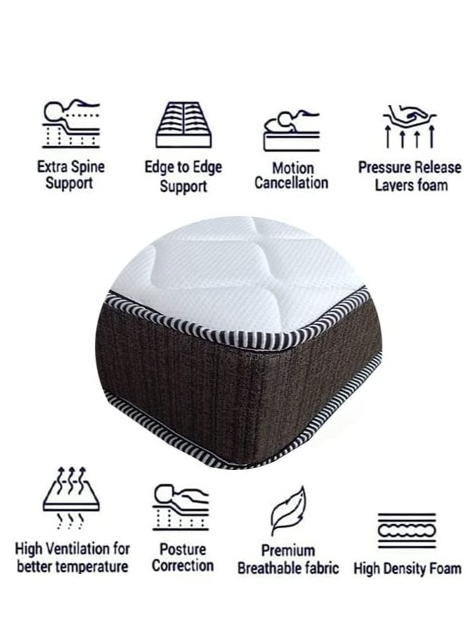 Galaxy Design Premium Quality Orthomedical Plus Comfopedic Mattress  190X90X12 - Image 5