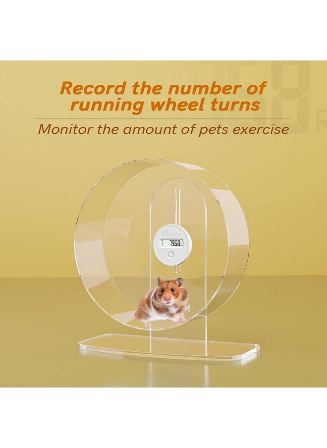 Niteangel - Niteangel Accurately Hamster Wheel Pedometer- Small Animal Step Counter for Niteangel Super-Silent Hamster Wheel | Acrylic Wheel | Wooden Wheel (Niteangel Wheel Pedometer) - Image 1
