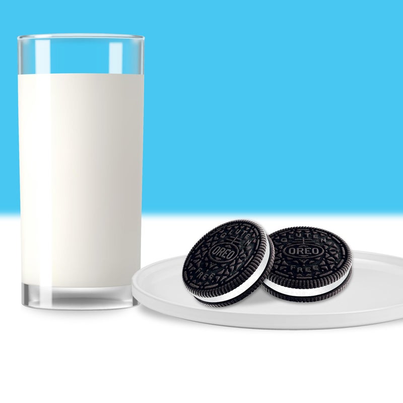 OREO Double Stuf Gluten Free Chocolate Sandwich Cookies, Gluten Free Cookies, 12.47 oz Packs - Image 5