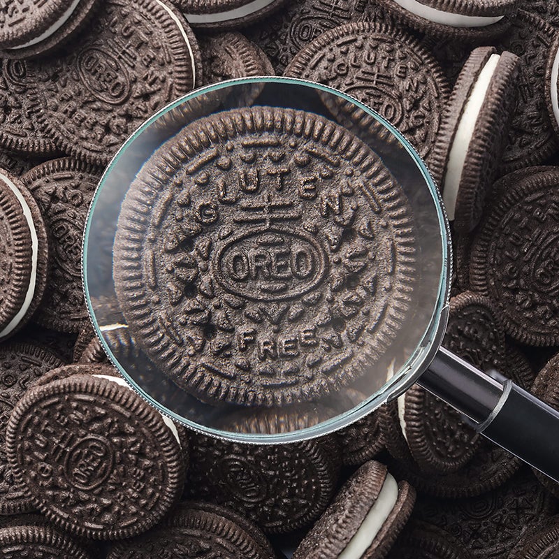 OREO Double Stuf Gluten Free Chocolate Sandwich Cookies, Gluten Free Cookies, 12.47 oz Packs - Image 4