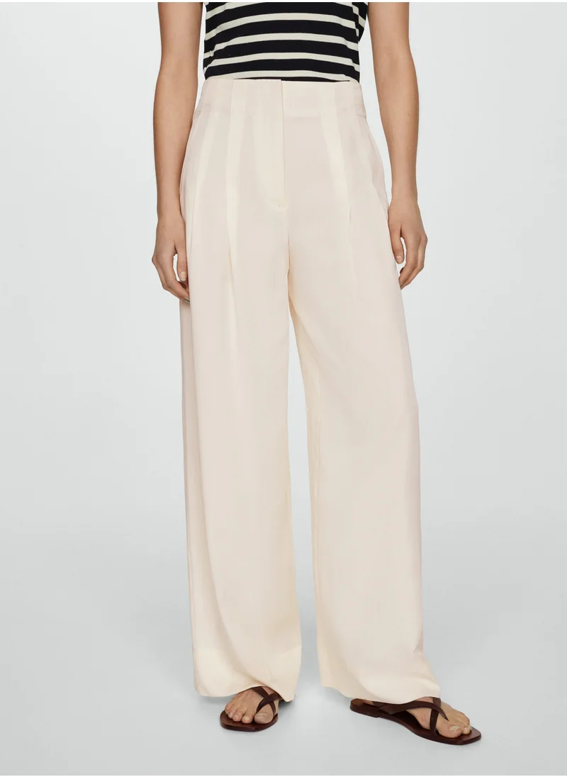 MANGO High Waist Pants