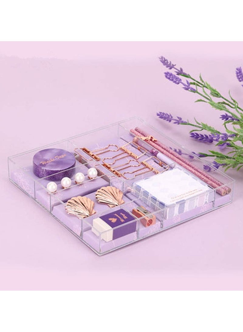 Cute stationery set ballpoint pens pencils pencils washi tape eraser pearl pins sticky notes notepad rose gold flipchart purple mermaid office desk supplies - Image 5