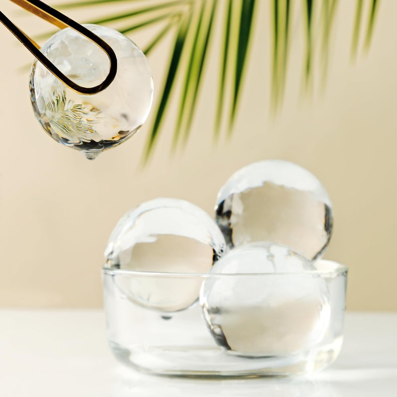 Berlinzo Premium Clear Ice Ball Maker - Large 2.4-Inch Crystal Clear Ice Balls for Whiskey, Cocktails, and Bourbon - Easy-to-Remove Ice Sphere Mold - (Ice Storage Bag Not Included) - Image 3