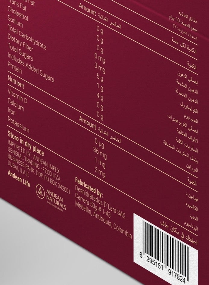 Andean Naturals - Raw Organic Natural Tea - Colombian Fruit Infusion - Tropical Fruits (Mango, Pineapple, Strawberry, Hibiscus, Star Anise) - Image 5