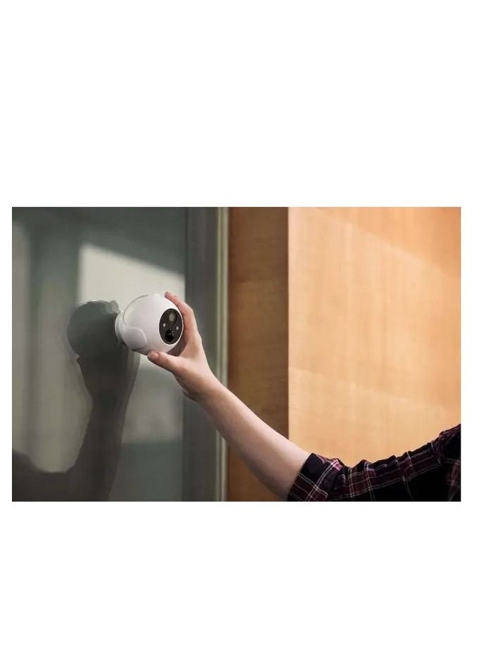 SwitchBot SwitchBot Outdoor Spotlight Cam 10000mAh - White  - Image 4