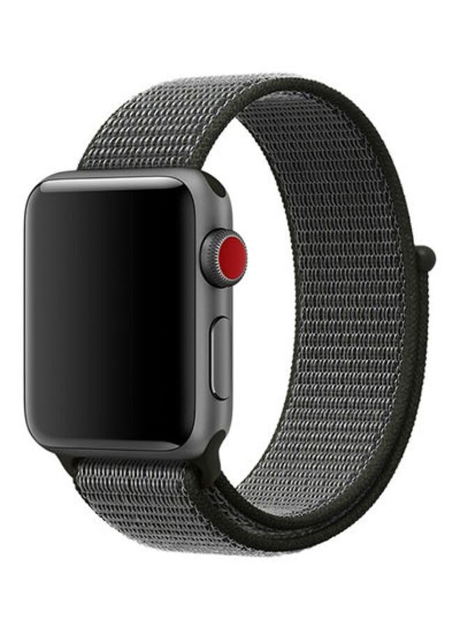 ACLIX Replacement Band For Apple Watch Series 1/2/3/4/5 38mm Grey/Black