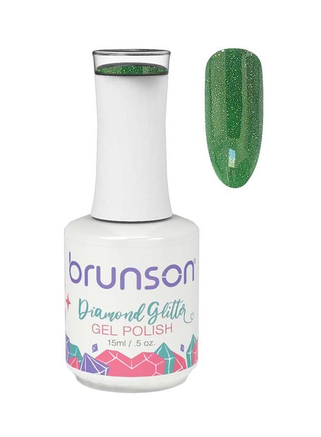 brunson Diamond Glitter Gel Nail Polish Soak Off UV LED Nail Gel Nail Art Varnish Sparkly Shiny Gel Nail Polish BDGG021 - Image 1