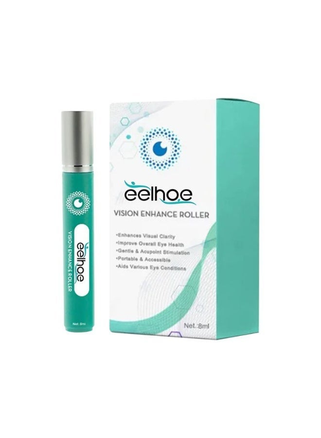 EELHOE Professional Vision Enhance Roller for Eye Care, Designed to Improve Visual Clarity and Relieve Eye Strain with a Gentle and Portable Massage Roller (8ml). - Image 2