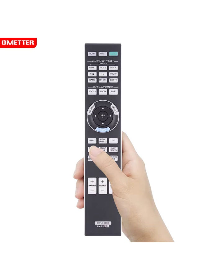 OMETTER - RM-PJ22 Remote Control Replacement RMPJ22 Replace Remote Control fit for Sony Projector VPL-GT100 VPL-VW1100 VW1100ES - Image 1
