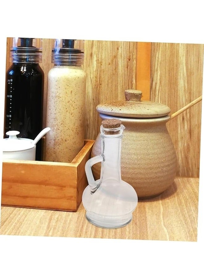 موزع زيت زجاجات زجاجية صافية ， 250 مل ， شراب زجاجة زيت زيت زيت زجاجة زيت زيت زجاجة موزع لمطبخ الصويا حاوية حاوية المطبخ زجاجة زيت زيت زيت الصوي - Image 5